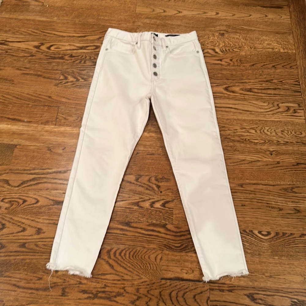 Banana Republic Premium Denim Jeans High Rise Skinny SZ 27